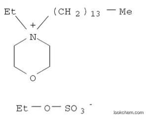 Molecular Structure of 139072-43-8 (myristylethylmorpholinium ethosulfate)